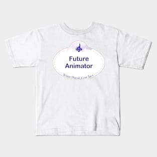 WDW Name Tag- Future Animator Kids T-Shirt